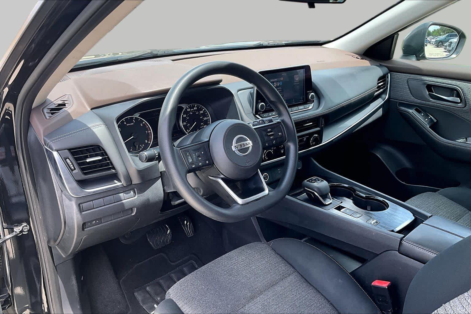 2021 Nissan Rogue S Super Black at Beck & Masten Kia
