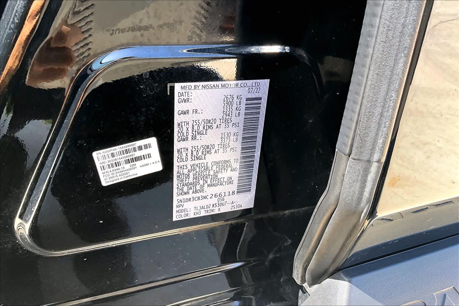 2022 Nissan Pathfinder SL Super Black at Lexus of Clear Lake