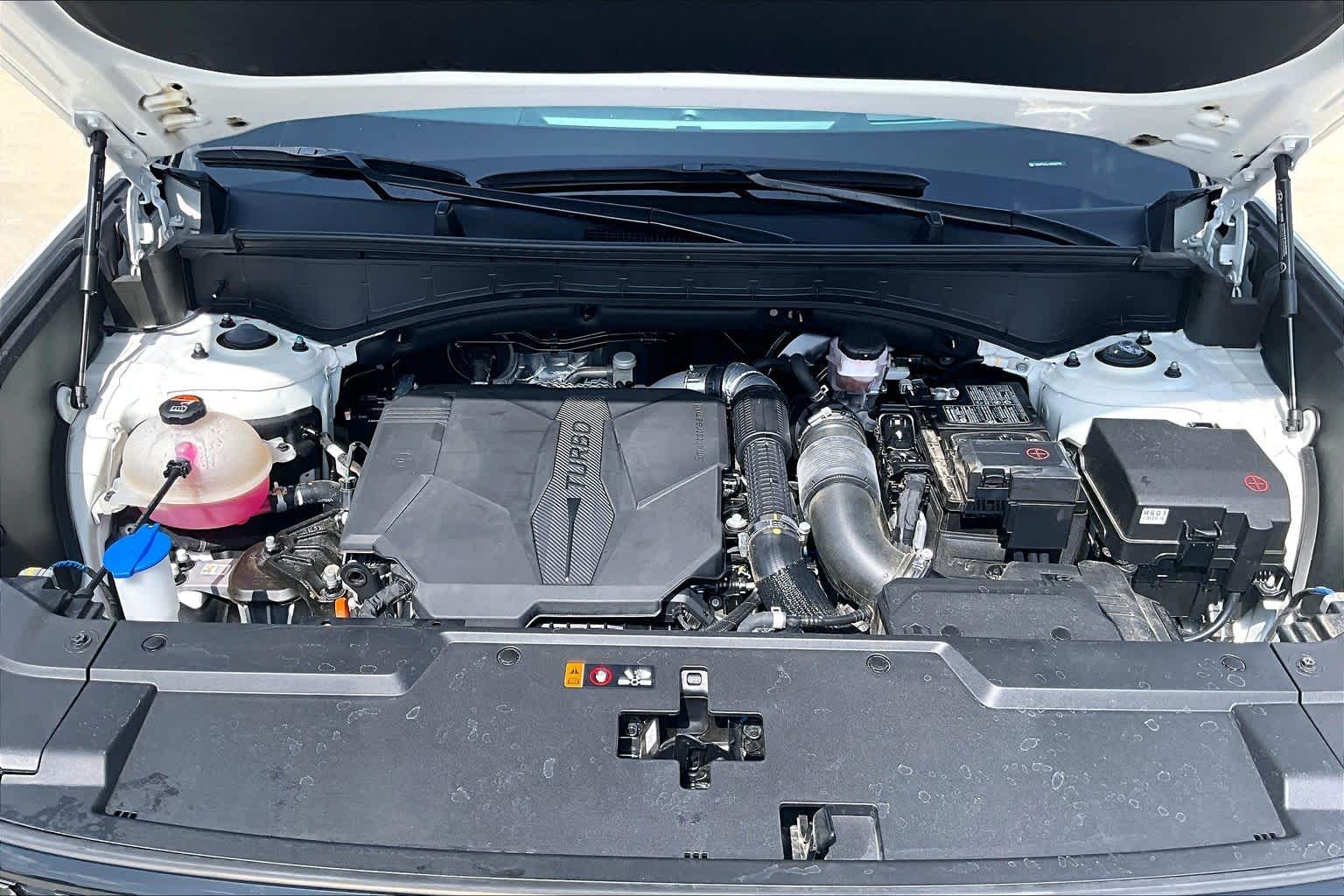 2025 Hyundai Santa Fe Calligraphy Serenity White at AutoNation Chrysler Jeep Dodge Ram Spring