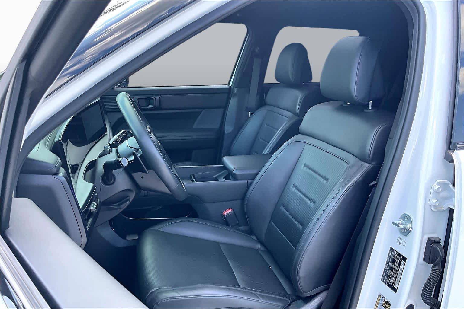 2025 Hyundai Santa Fe Calligraphy Serenity White at Tomball Ford