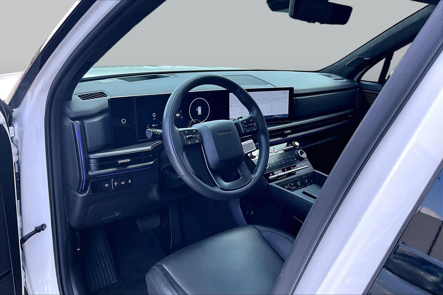 2025 Hyundai Santa Fe Calligraphy Serenity White at Tomball Ford