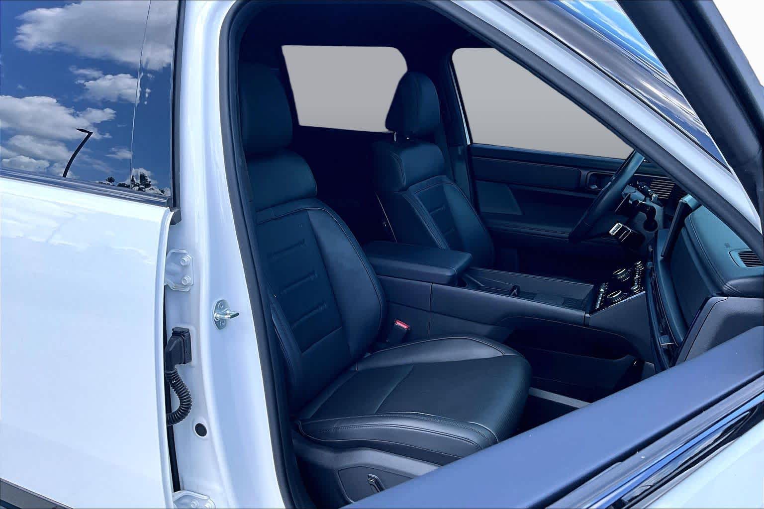 2025 Hyundai Santa Fe Calligraphy Serenity White at Tomball Ford