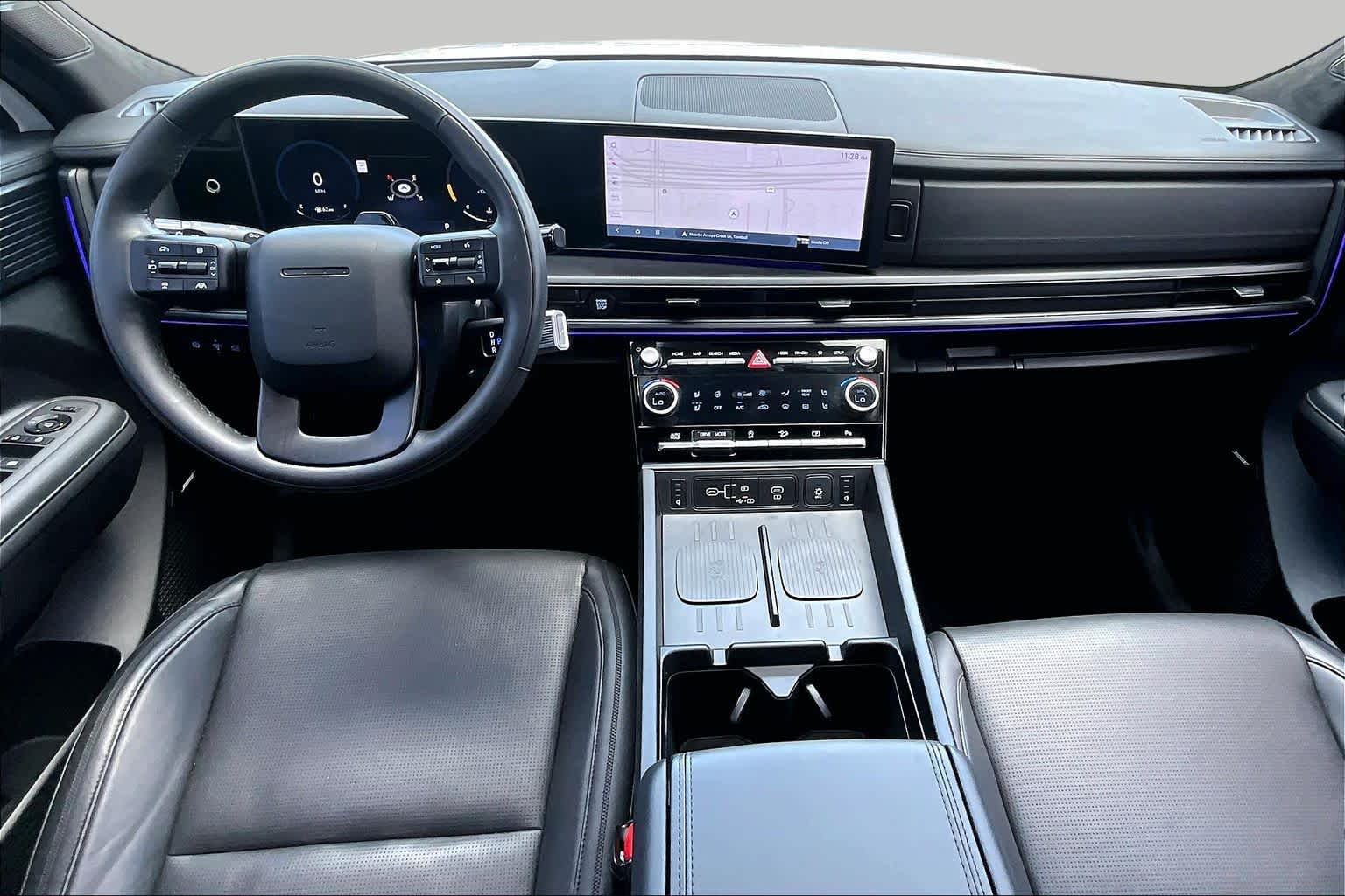 2025 Hyundai Santa Fe Calligraphy Serenity White at Tomball Ford
