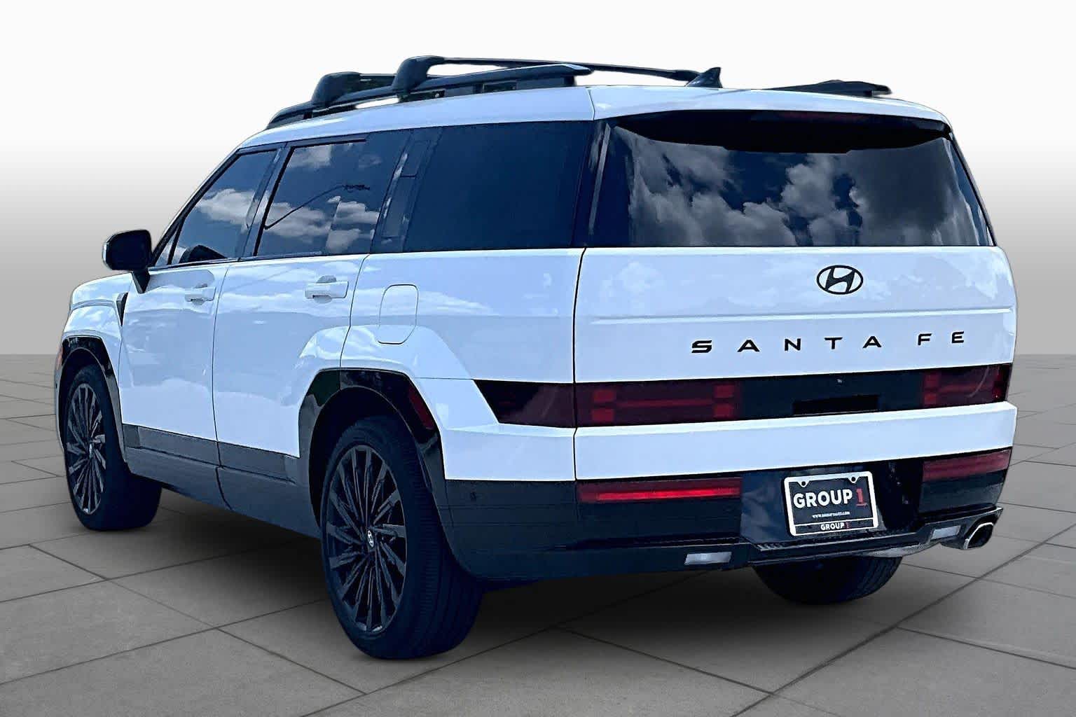 2025 Hyundai Santa Fe Calligraphy Serenity White at Tomball Ford
