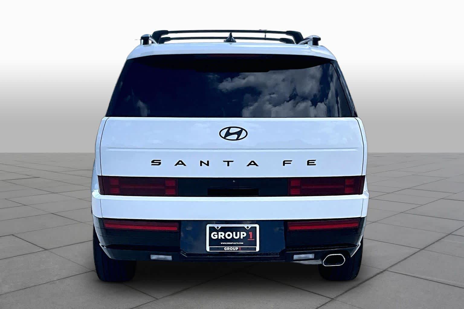 2025 Hyundai Santa Fe Calligraphy Serenity White at Tomball Ford
