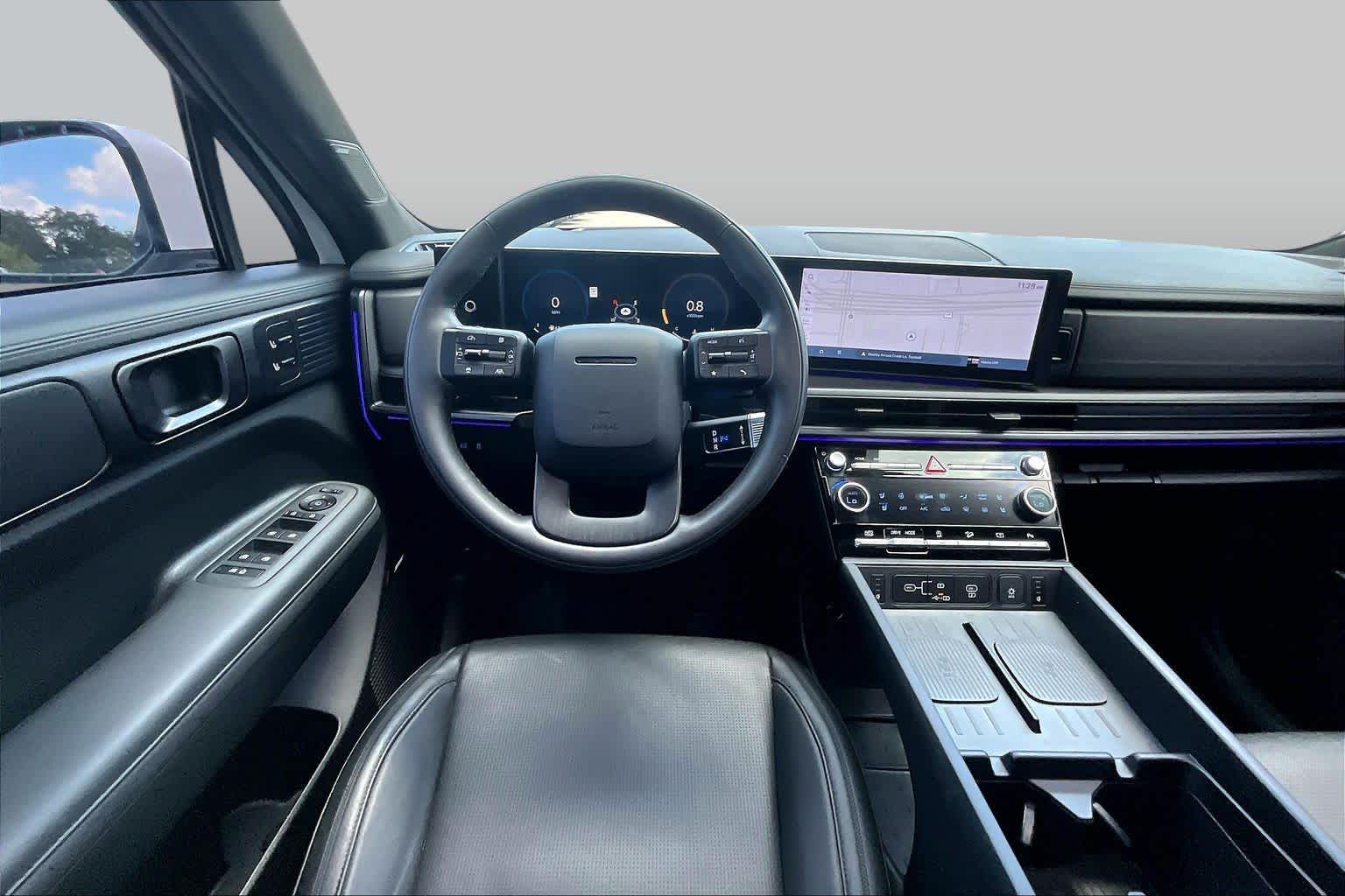 2025 Hyundai Santa Fe Calligraphy Serenity White at Tomball Ford