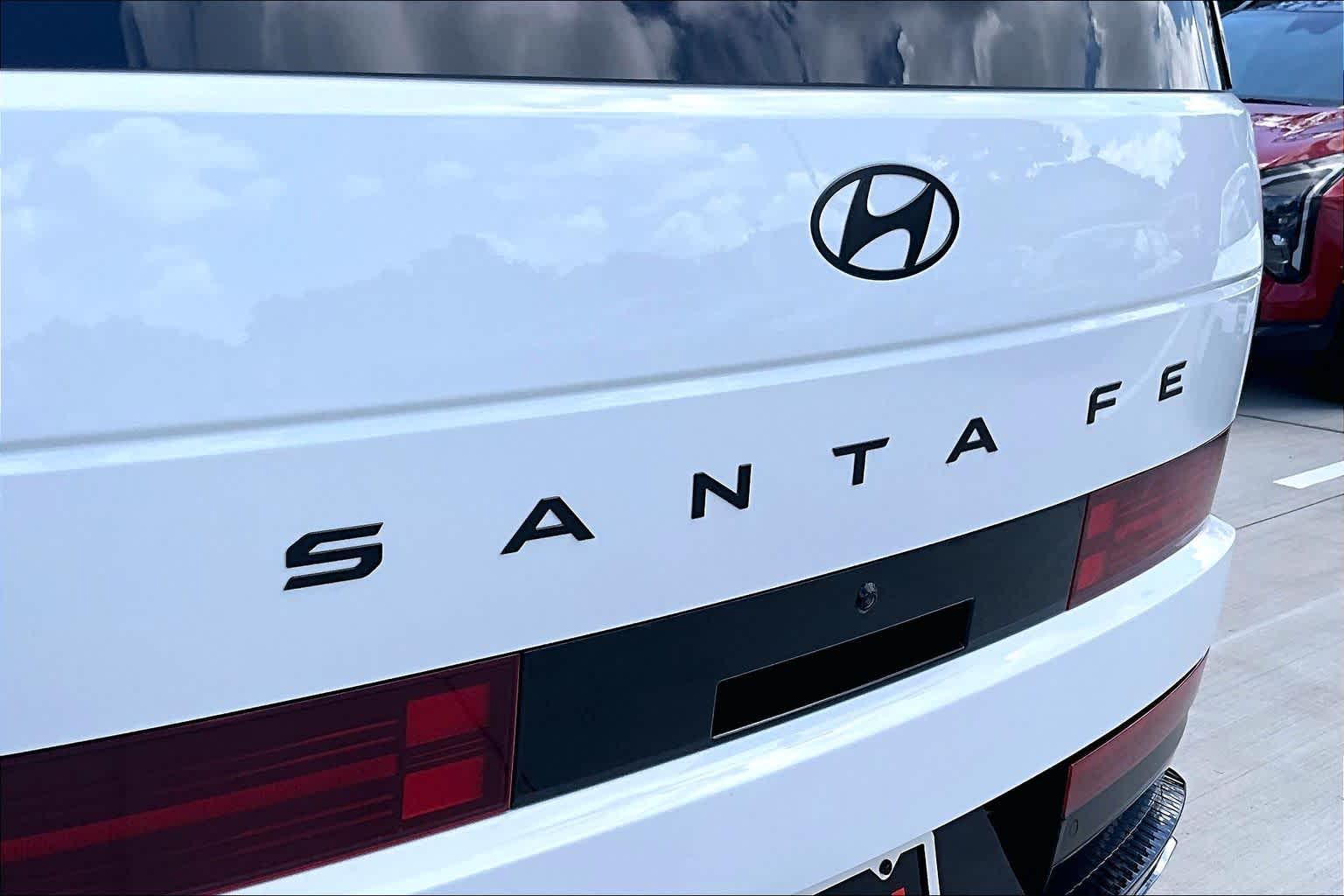 2025 Hyundai Santa Fe Calligraphy Serenity White at Tomball Ford
