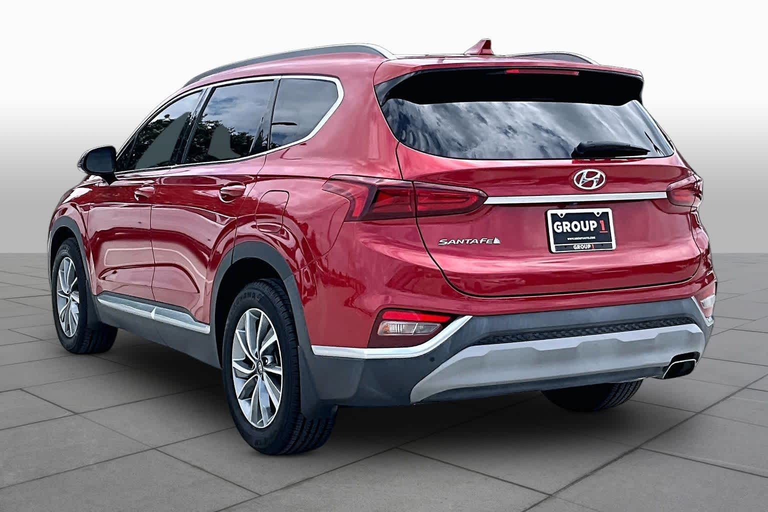 2020 Hyundai Santa Fe SEL Scarlet Red at BMW of West Houston