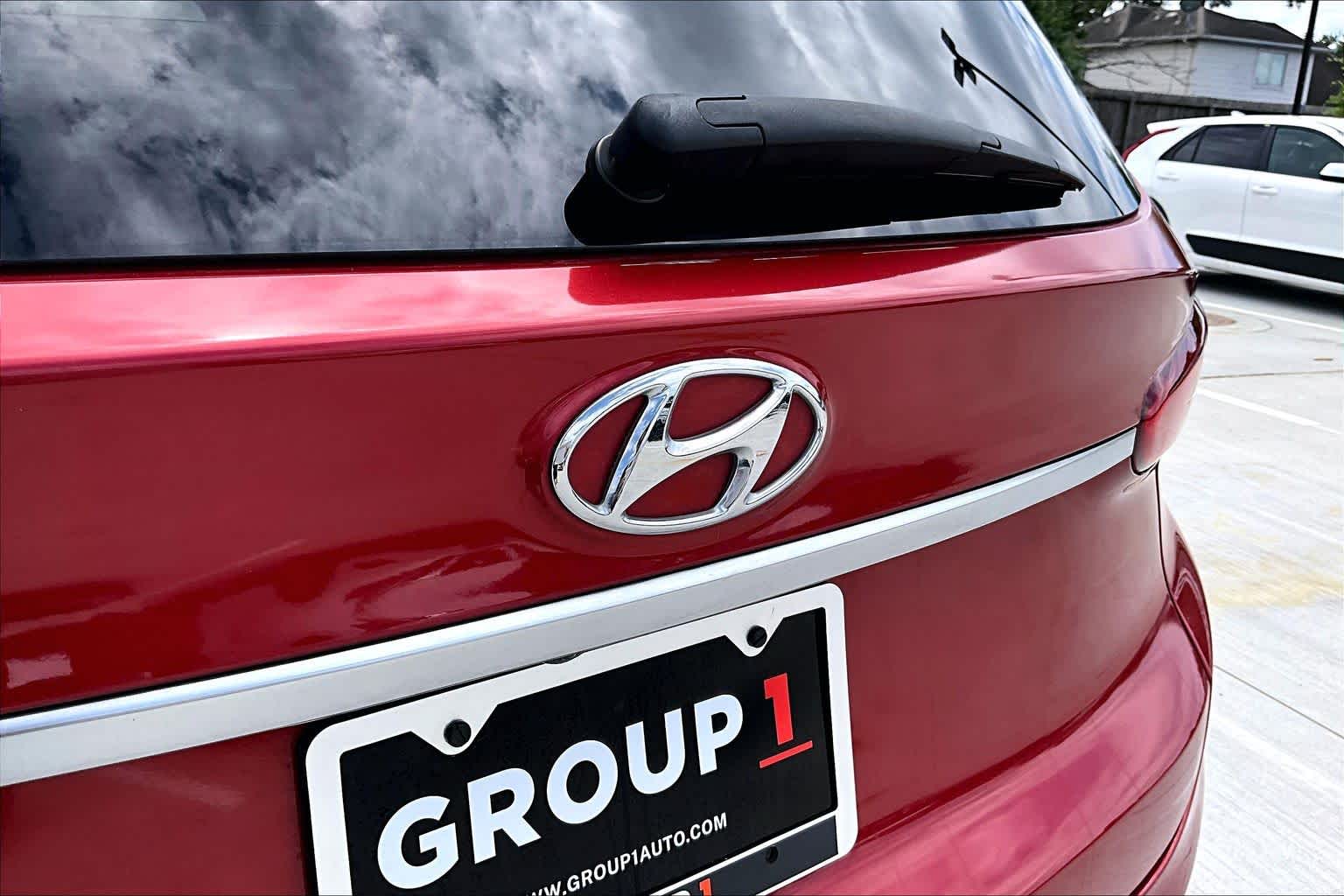 2020 Hyundai Santa Fe SEL Scarlet Red at BMW of West Houston