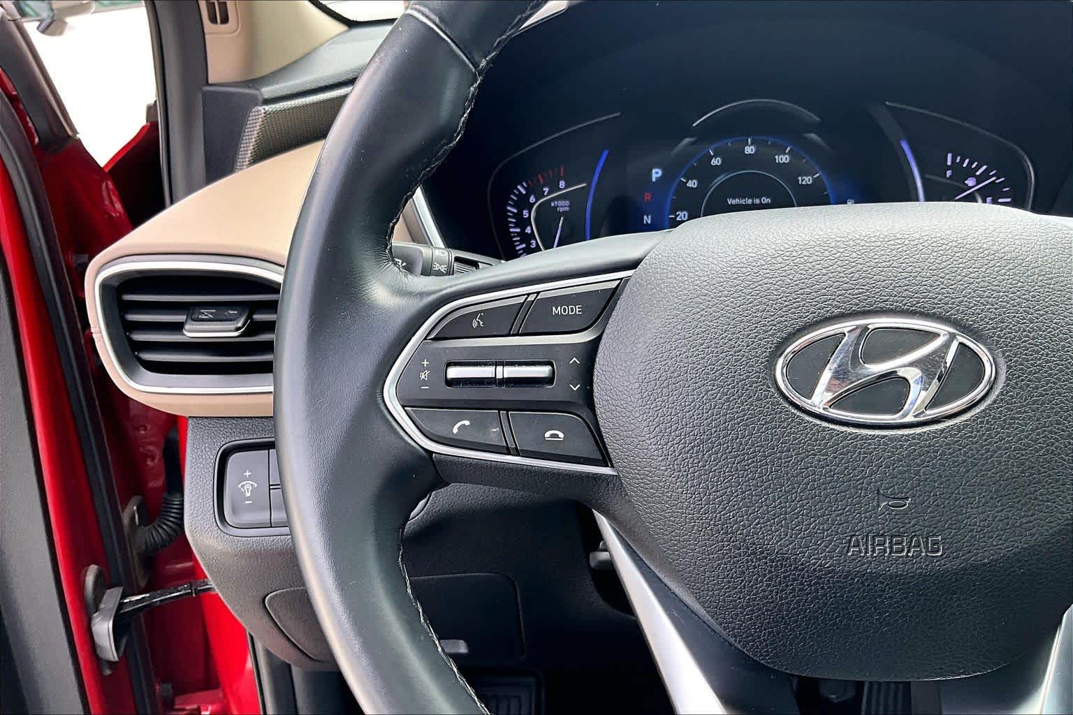 2020 Hyundai Santa Fe SEL Scarlet Red at BMW of West Houston