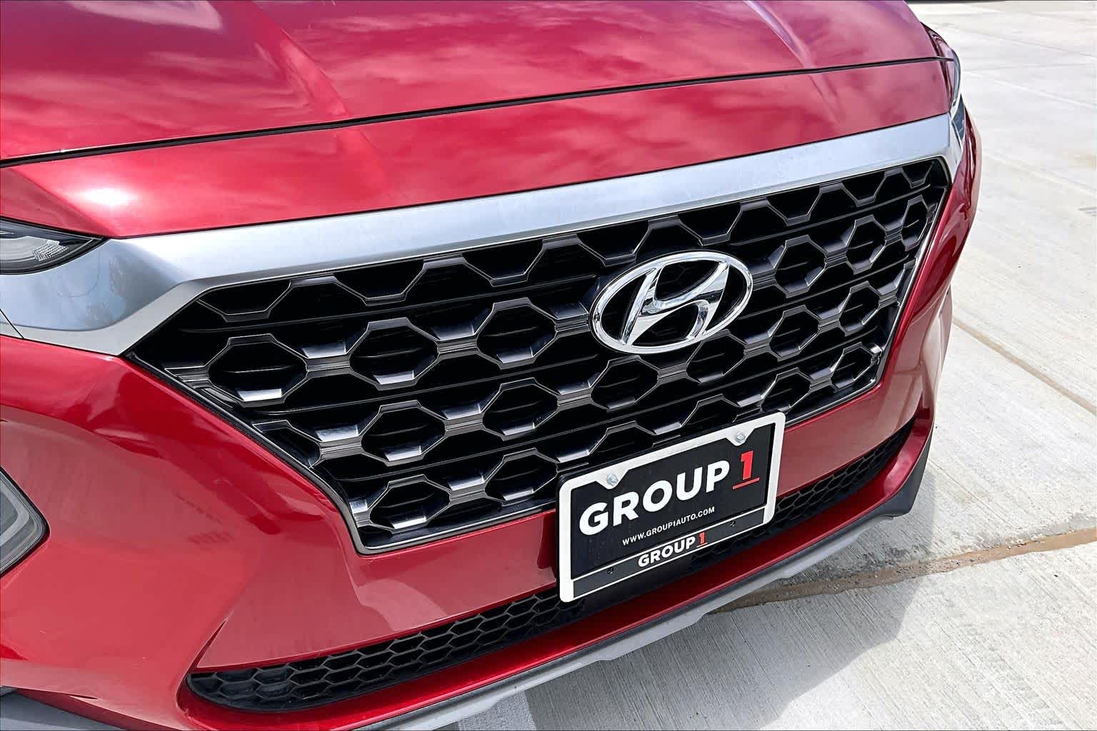 2020 Hyundai Santa Fe SEL Scarlet Red at BMW of West Houston