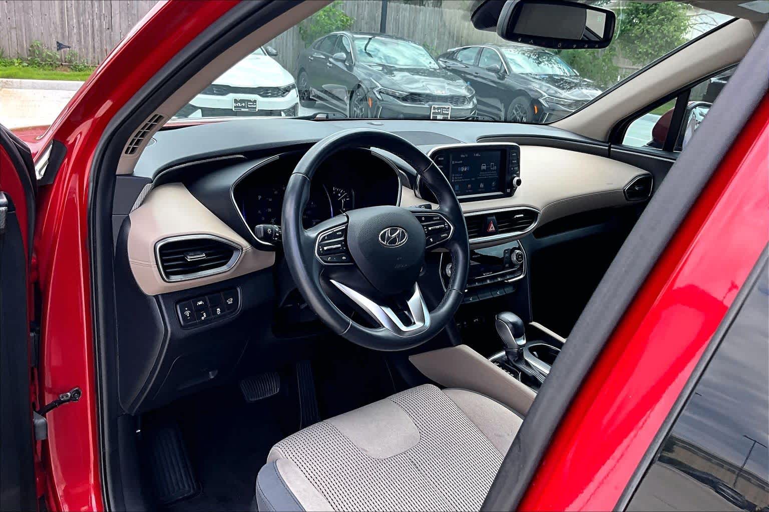2020 Hyundai Santa Fe SEL Scarlet Red at BMW of West Houston