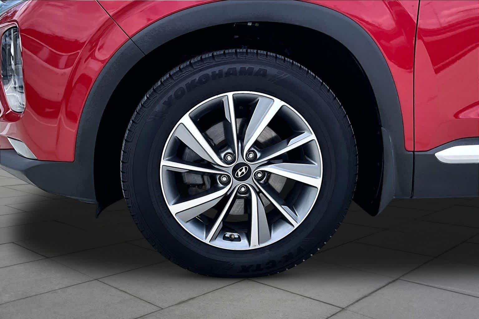 2020 Hyundai Santa Fe SEL Scarlet Red at BMW of West Houston