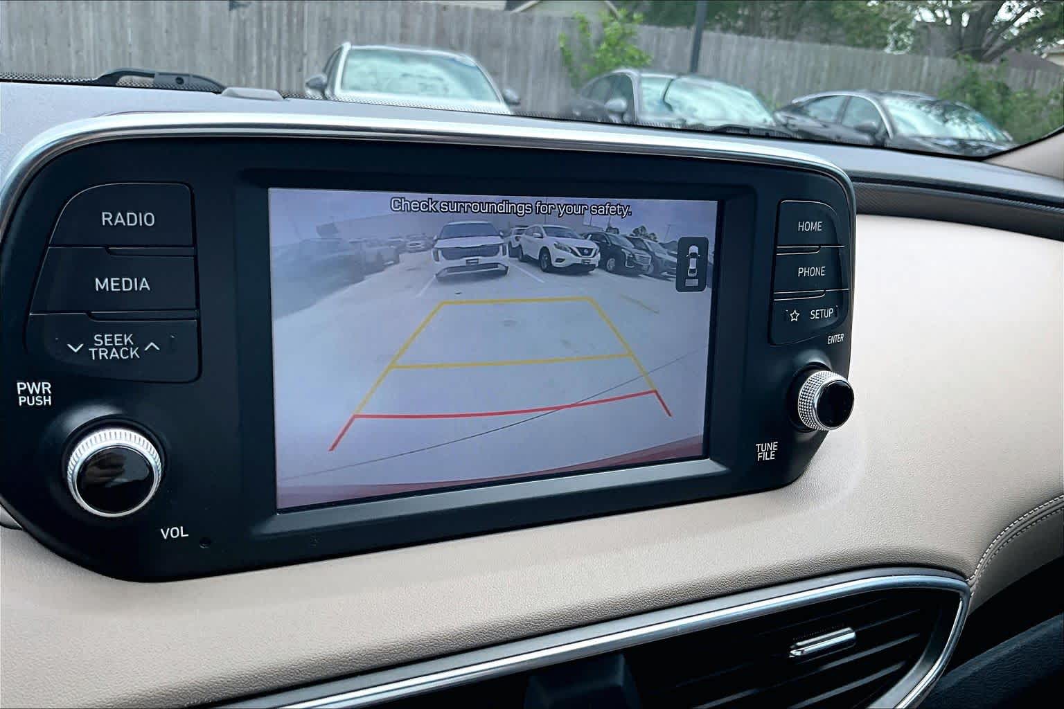 2020 Hyundai Santa Fe SEL Scarlet Red at BMW of West Houston