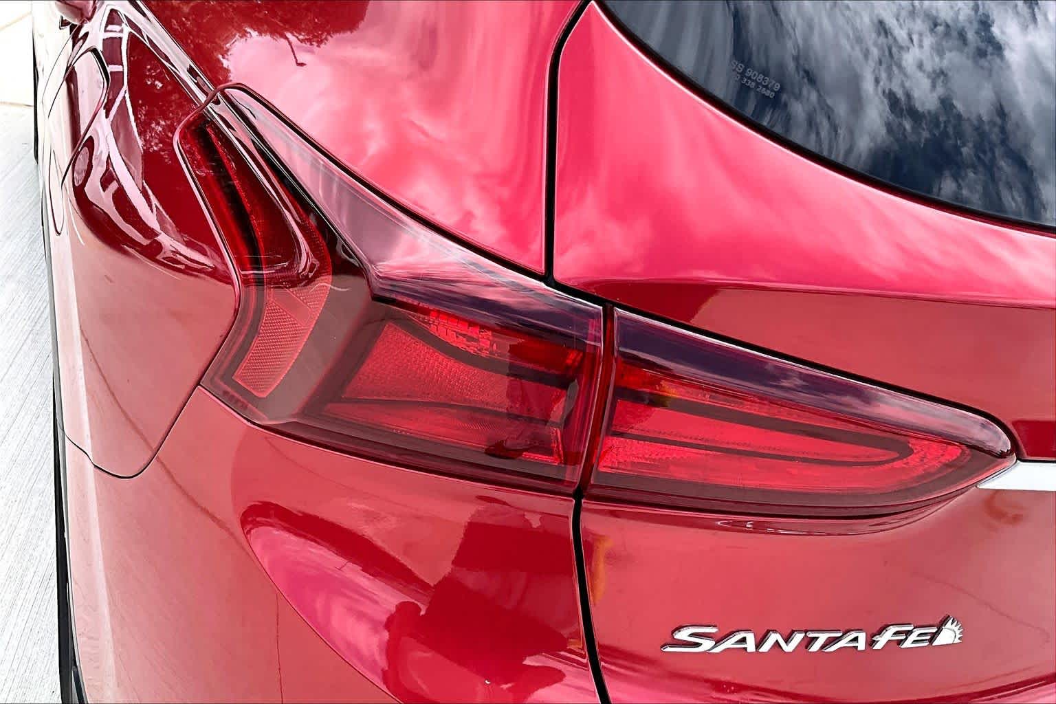 2020 Hyundai Santa Fe SEL Scarlet Red at BMW of West Houston