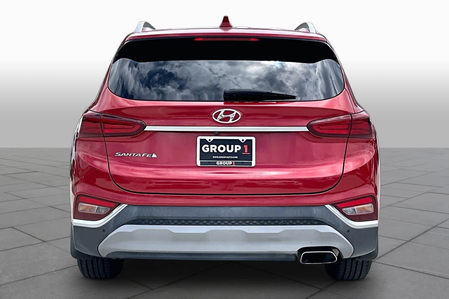 2020 Hyundai Santa Fe SEL Scarlet Red at BMW of West Houston