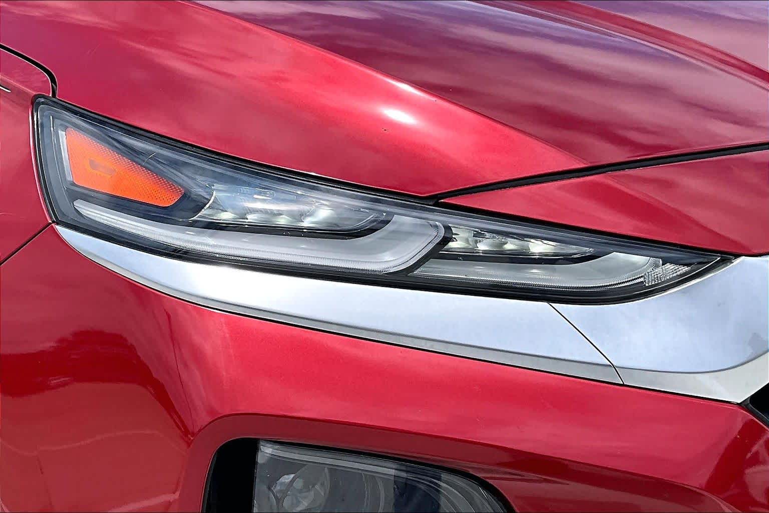 2020 Hyundai Santa Fe SEL Scarlet Red at BMW of West Houston