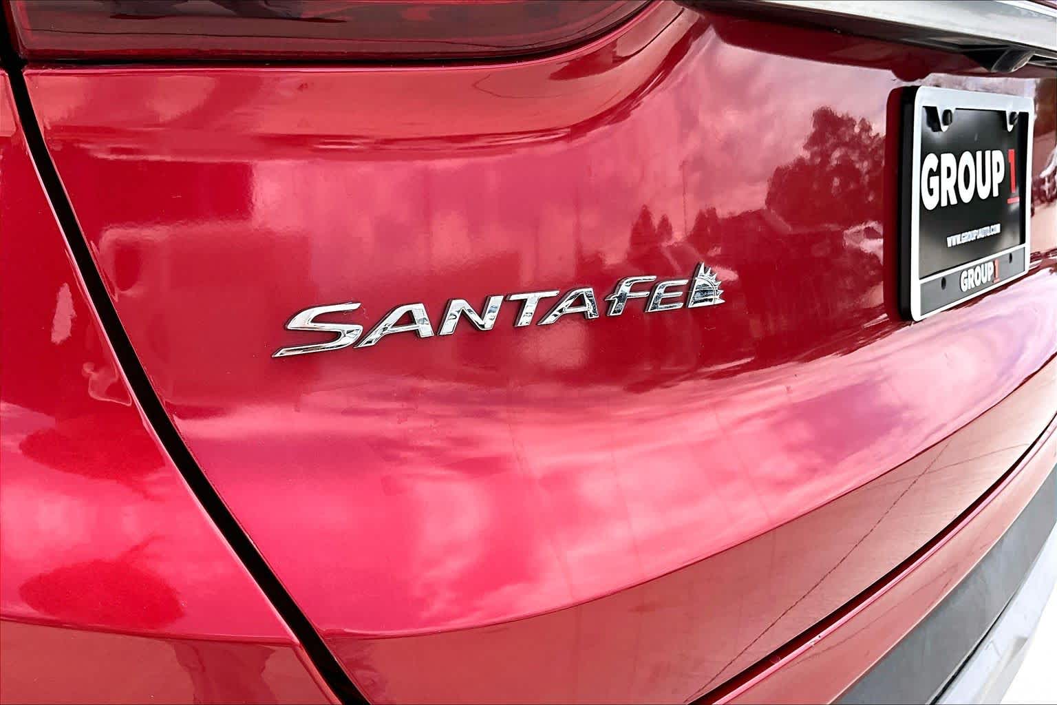 2020 Hyundai Santa Fe SEL Scarlet Red at BMW of West Houston