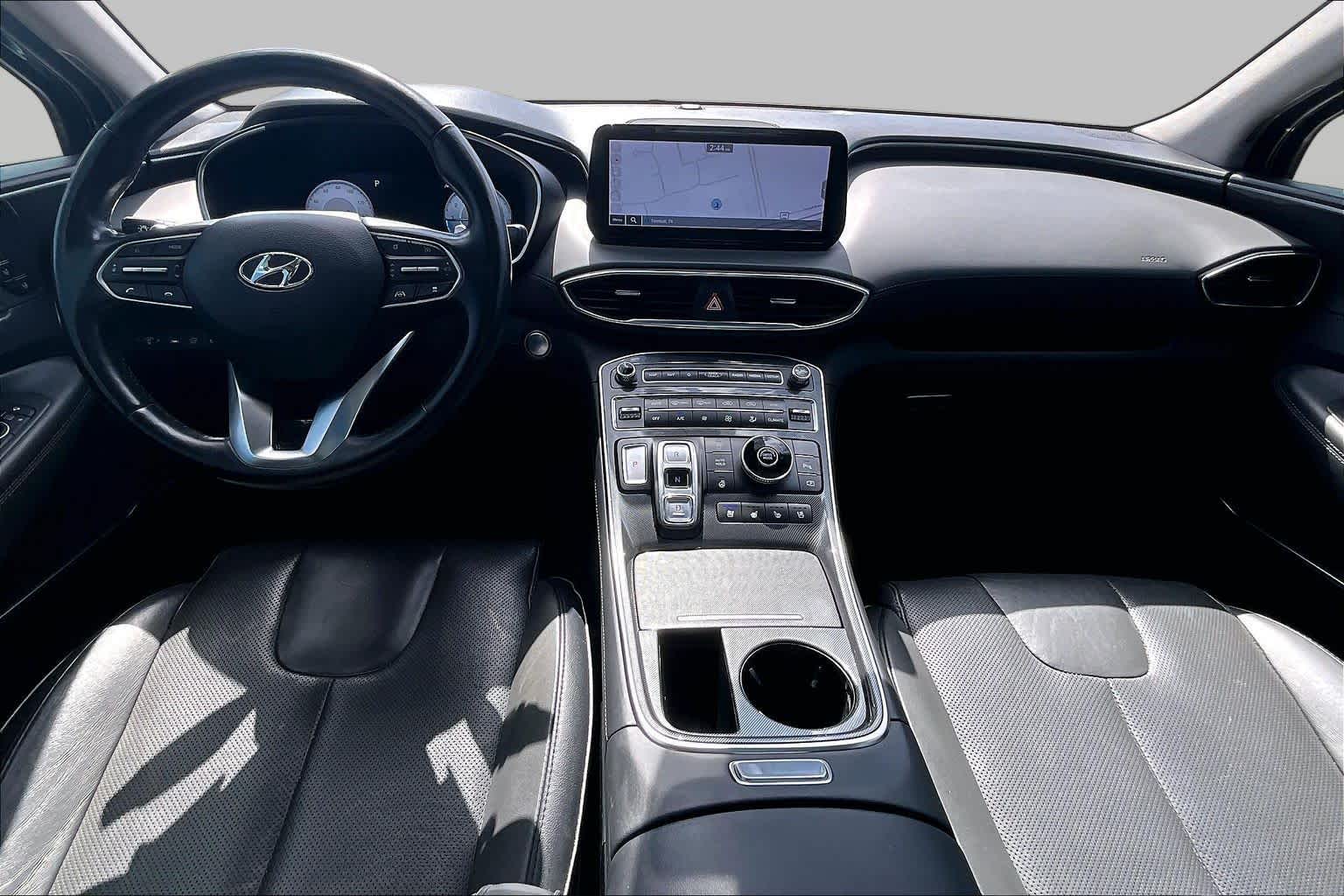 2022 Hyundai Santa Fe Limited Portofino Gray at HGreg Houston