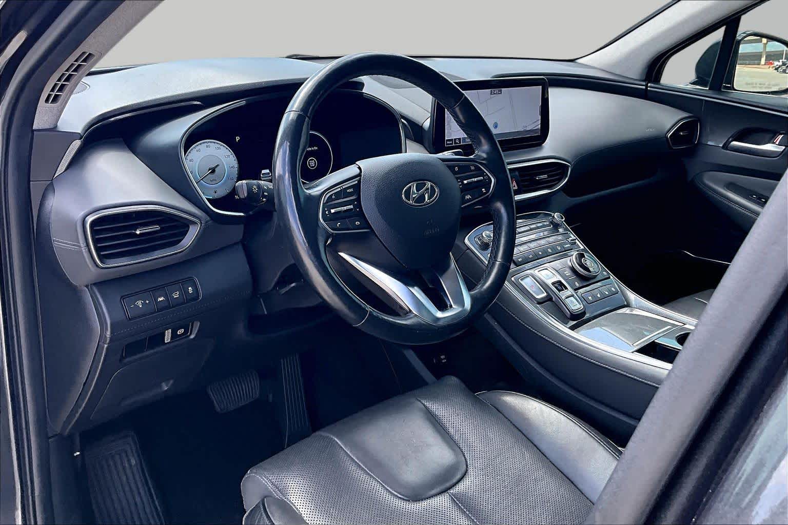 2022 Hyundai Santa Fe Limited Portofino Gray at HGreg Houston