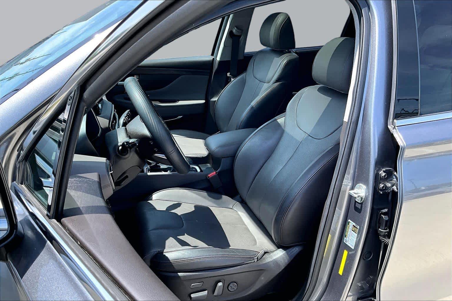 2020 Hyundai Santa Fe Limited Machine Gray at Beck & Masten Kia