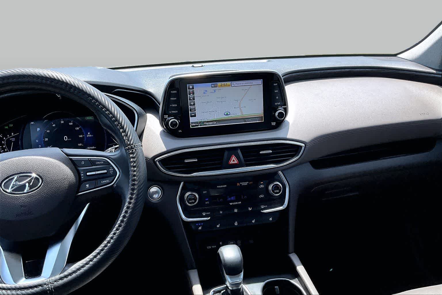2020 Hyundai Santa Fe Limited Machine Gray at HGreg Houston