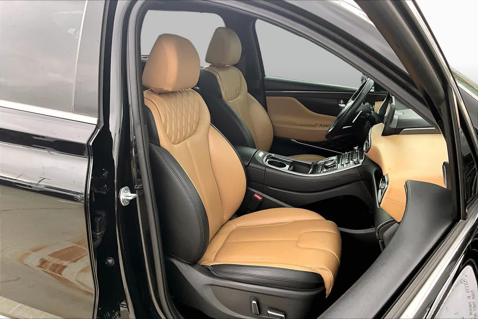 2021 Hyundai Santa Fe Calligraphy Twilight Black at HGreg Houston