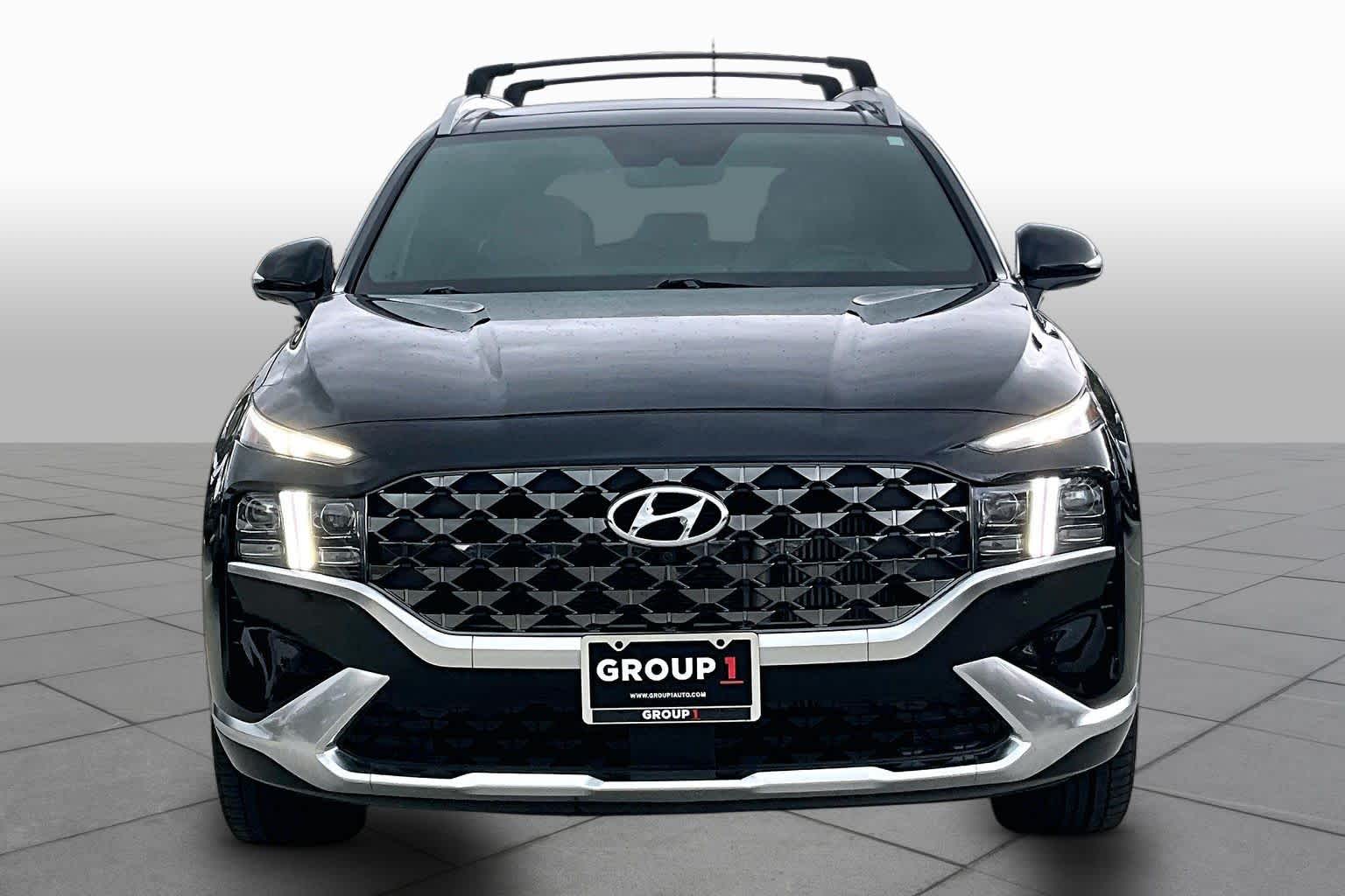 2021 Hyundai Santa Fe Calligraphy Twilight Black at HGreg Houston