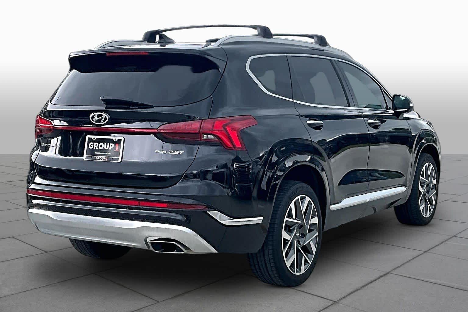 2021 Hyundai Santa Fe Calligraphy Twilight Black at HGreg Houston