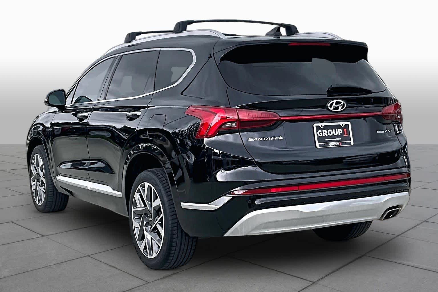 2021 Hyundai Santa Fe Calligraphy Twilight Black at HGreg Houston