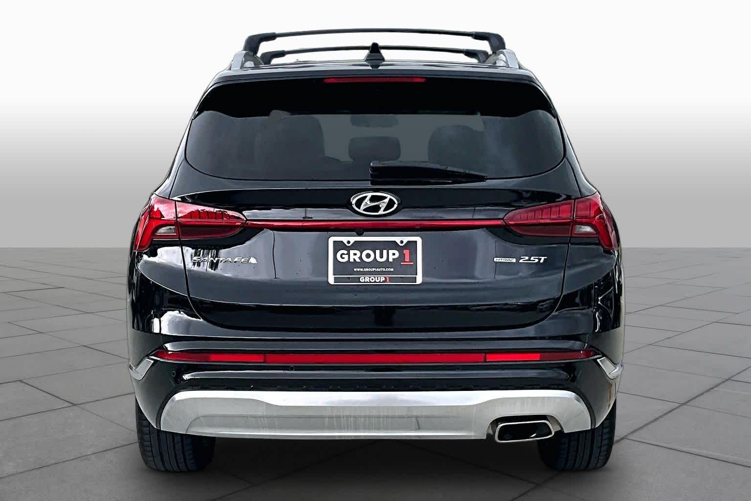 2021 Hyundai Santa Fe Calligraphy Twilight Black at HGreg Houston