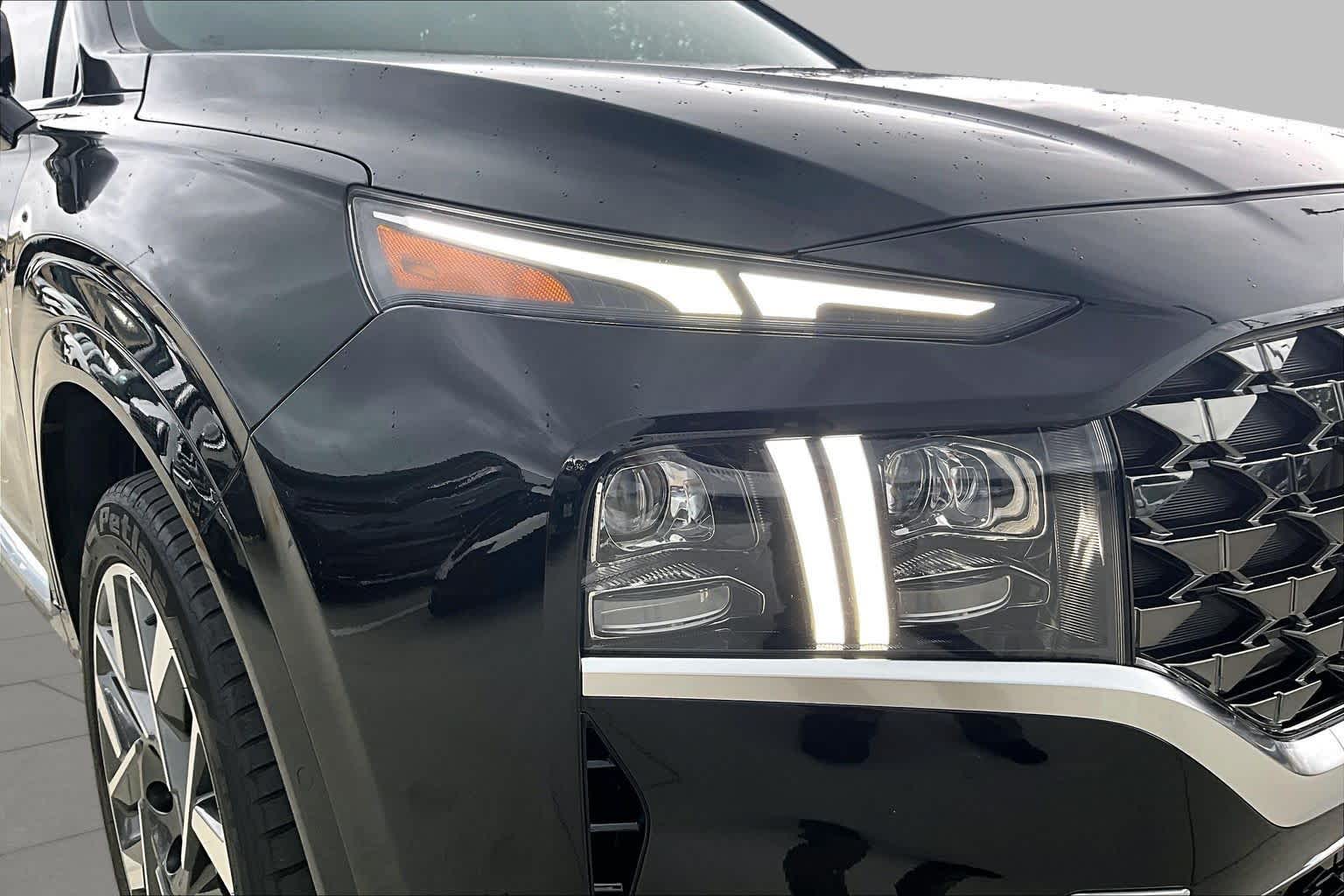 2021 Hyundai Santa Fe Calligraphy Twilight Black at HGreg Houston