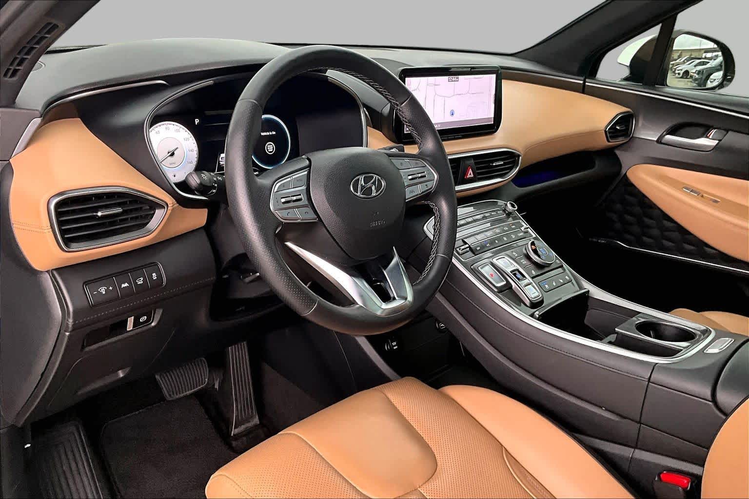 2021 Hyundai Santa Fe Calligraphy Twilight Black at HGreg Houston