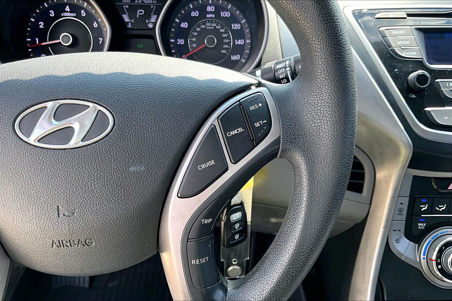 2013 Hyundai Elantra GLS Phantom Black Metallic at Mac Haik Ford