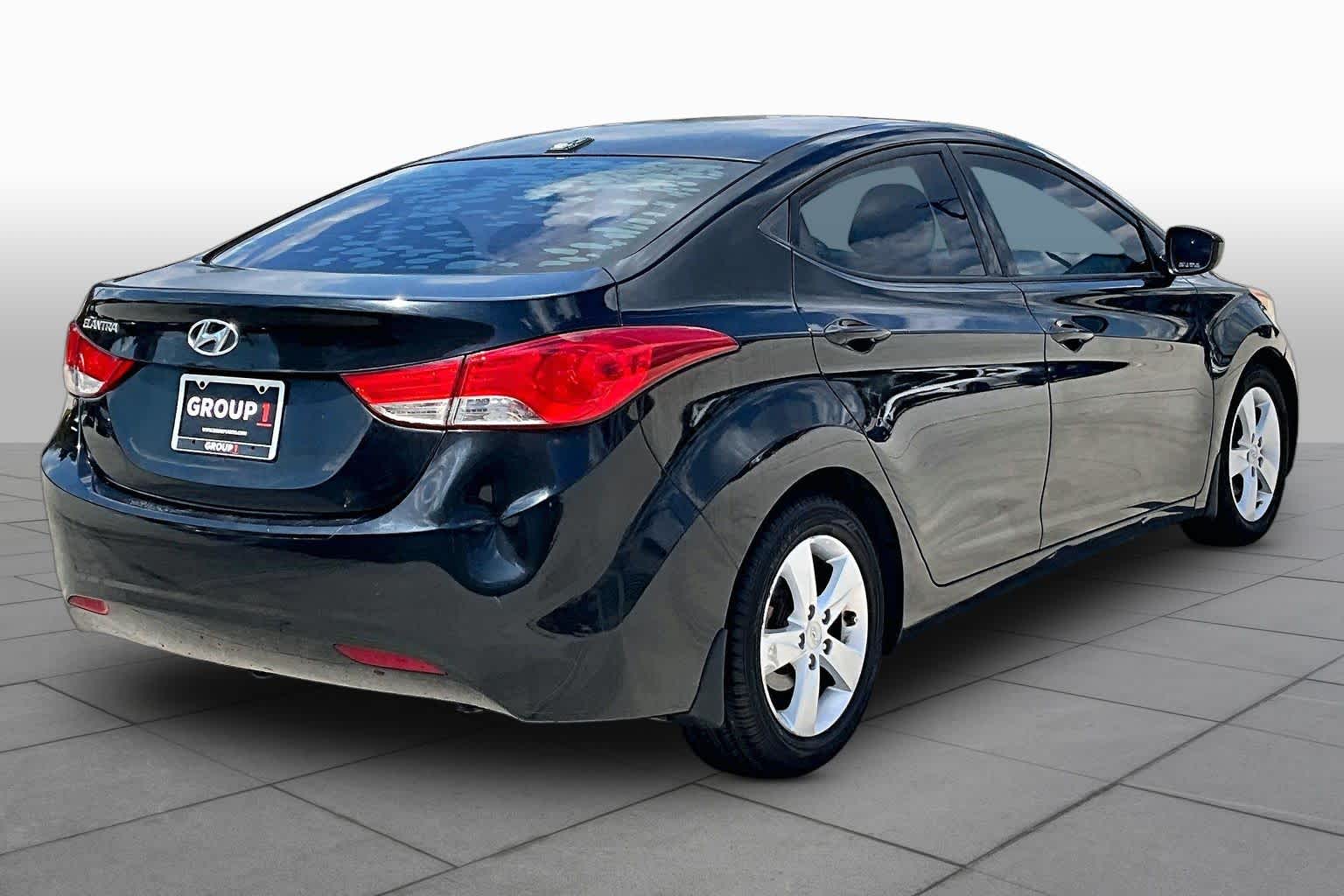 2013 Hyundai Elantra GLS Phantom Black Metallic at Mac Haik Ford