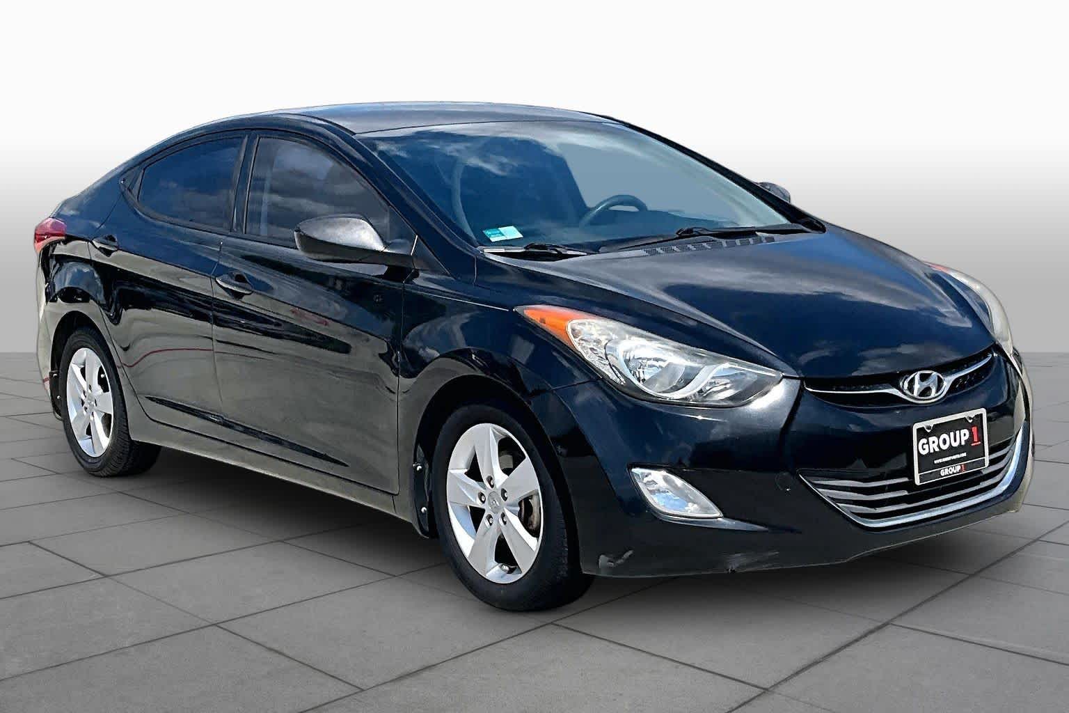 2013 Hyundai Elantra GLS Phantom Black Metallic at Mac Haik Ford