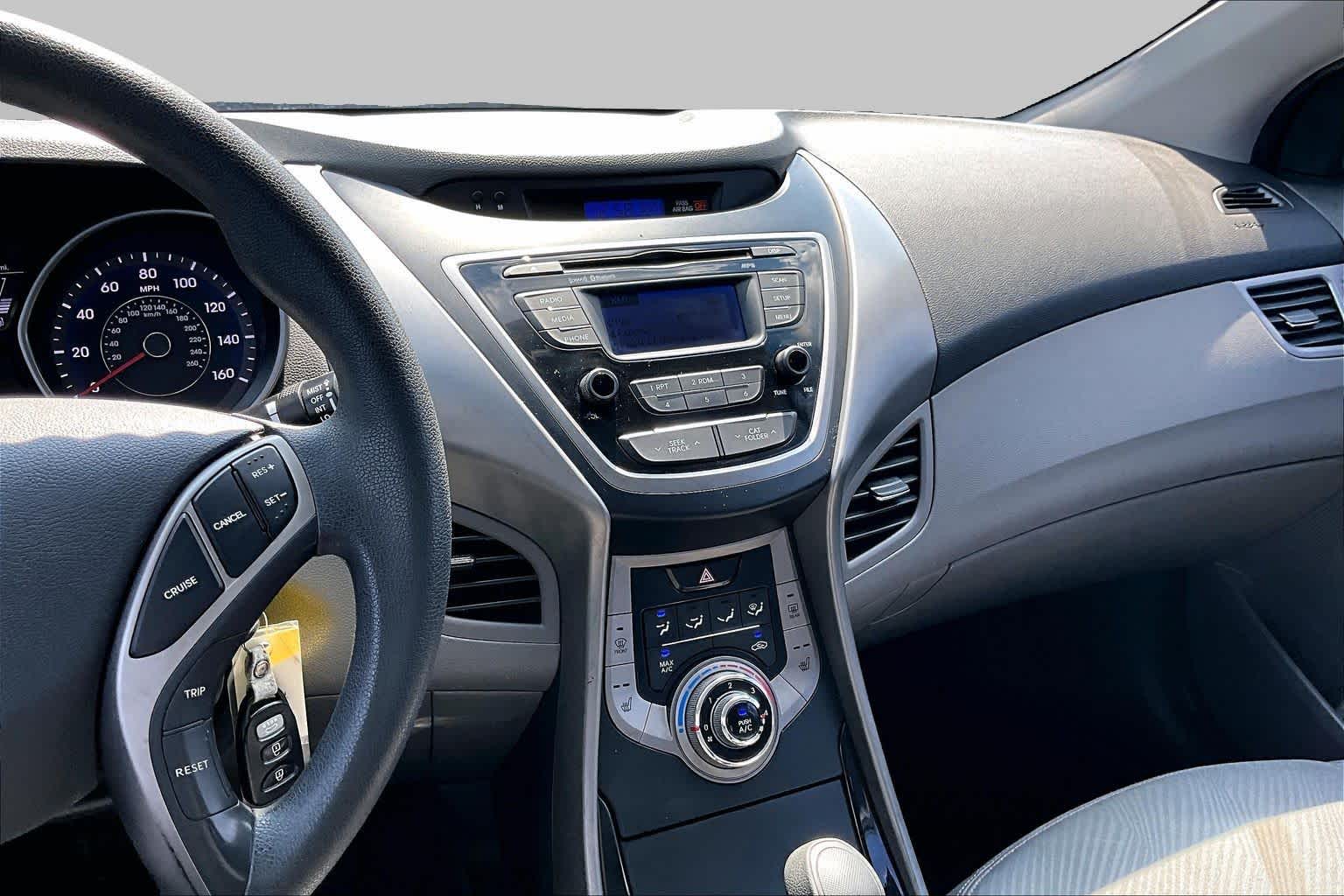 2013 Hyundai Elantra GLS Phantom Black Metallic at Mac Haik Ford