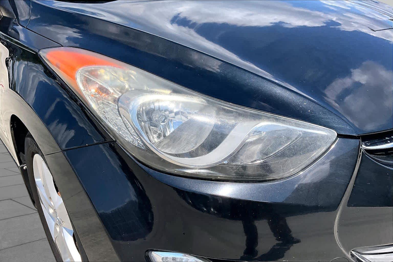 2013 Hyundai Elantra GLS Phantom Black Metallic at Mac Haik Ford
