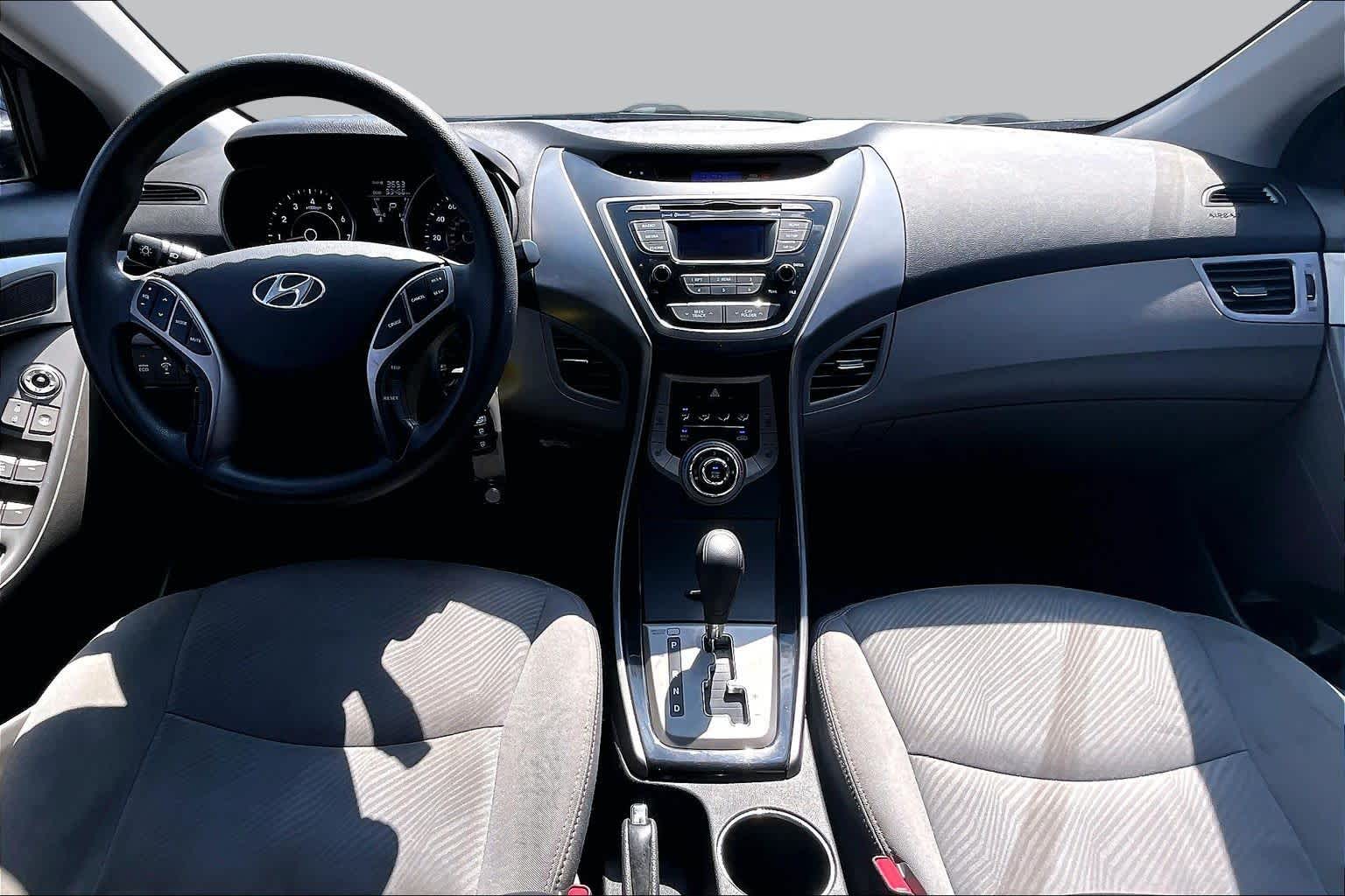 2013 Hyundai Elantra GLS Phantom Black Metallic at Mac Haik Ford