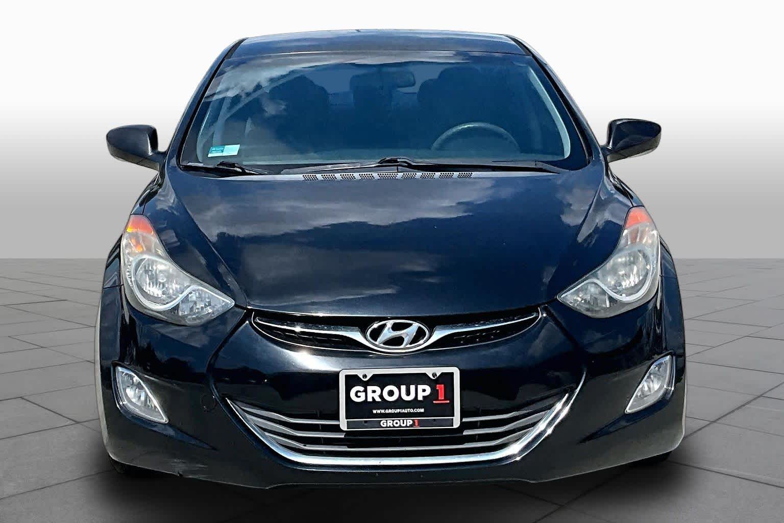 2013 Hyundai Elantra GLS Phantom Black Metallic at Mac Haik Ford