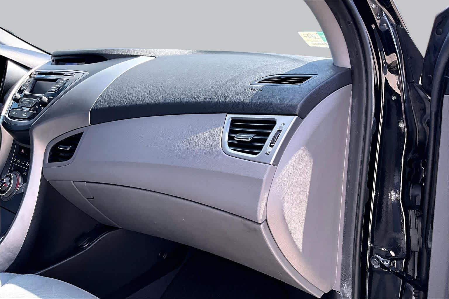 2013 Hyundai Elantra GLS Phantom Black Metallic at Mac Haik Ford