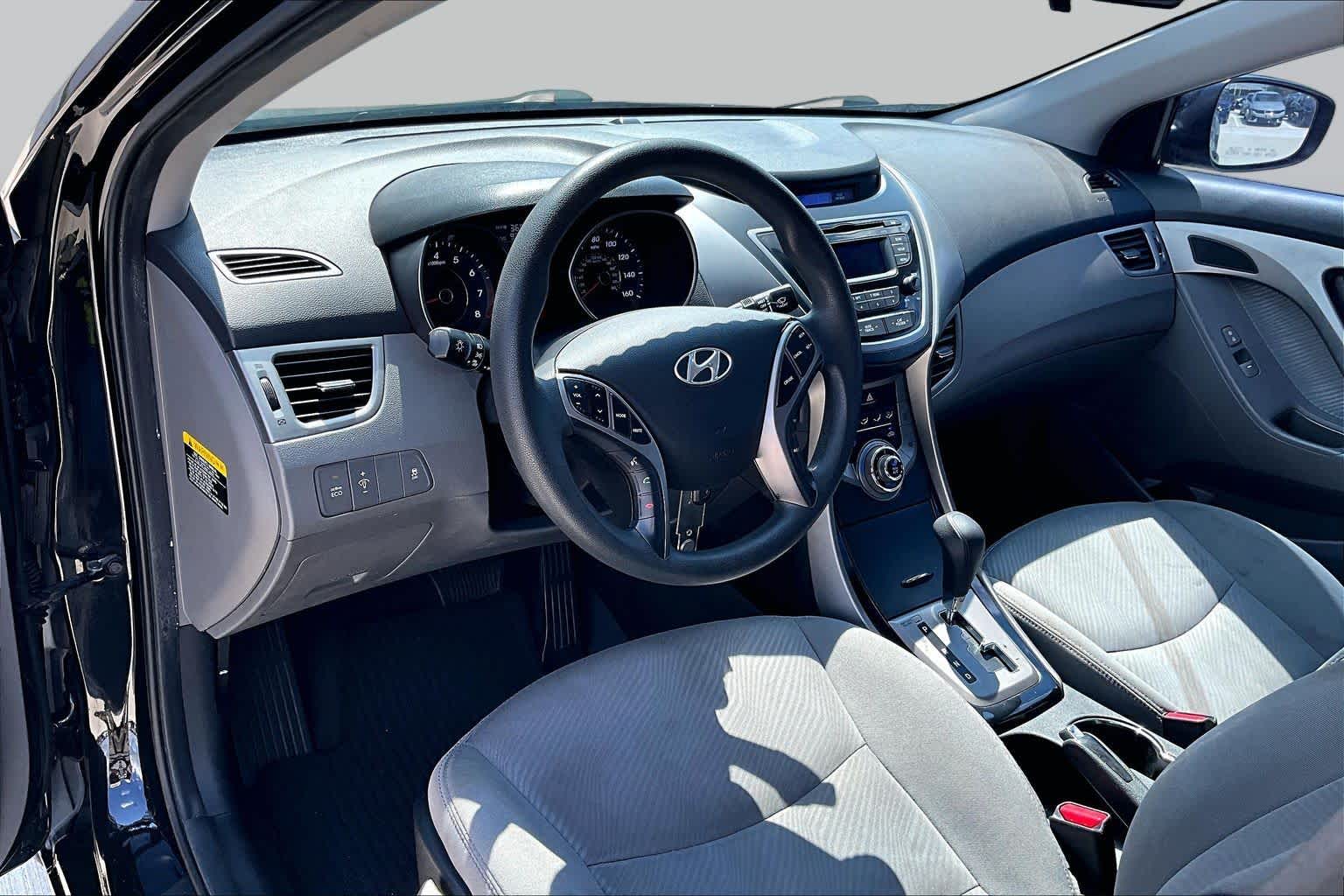 2013 Hyundai Elantra GLS Phantom Black Metallic at Mac Haik Ford