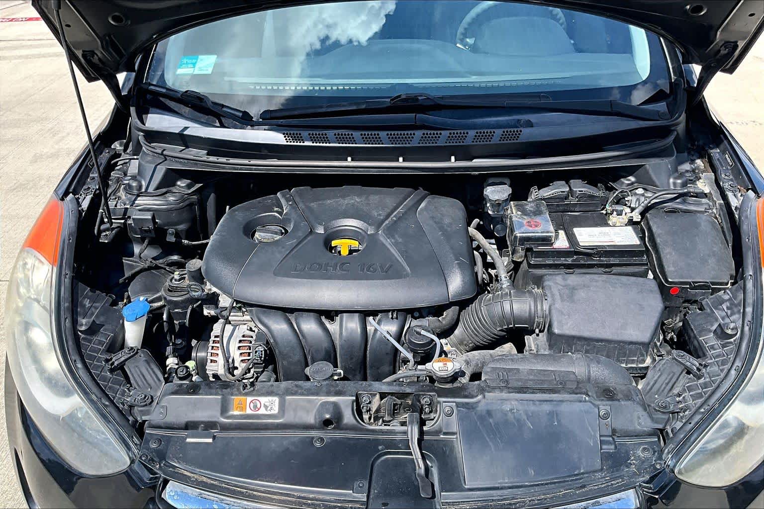 2013 Hyundai Elantra GLS Phantom Black Metallic at Mac Haik Ford