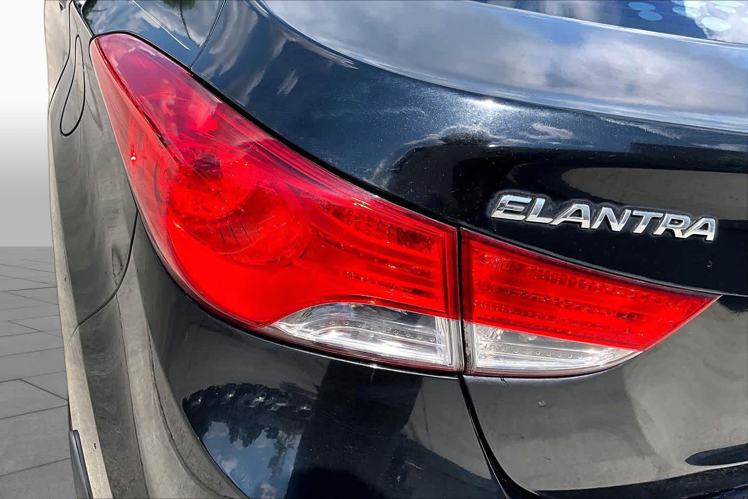 2013 Hyundai Elantra GLS Phantom Black Metallic at Mac Haik Ford