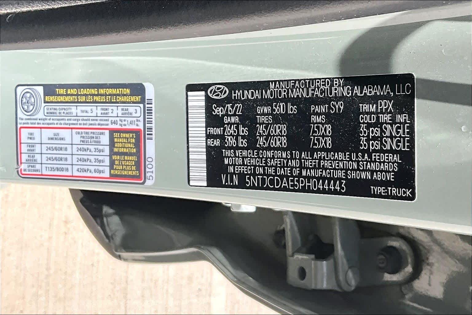 2023 Hyundai Santa Cruz SEL Sage Gray at Texan GMC Buick