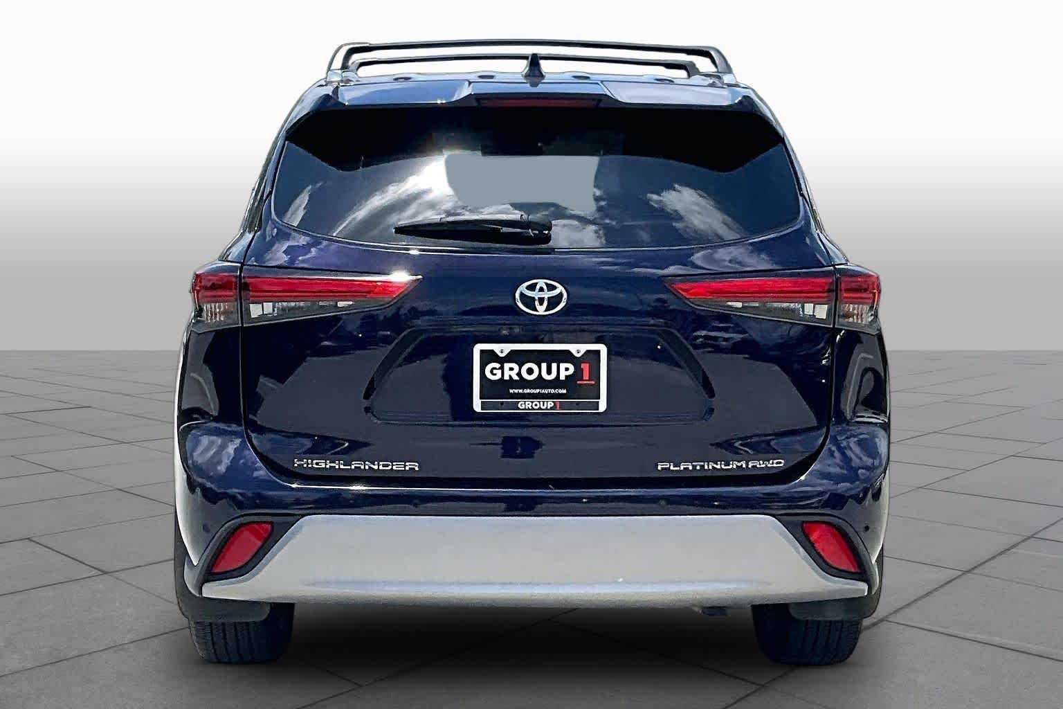 2021 Toyota Highlander Platinum Blueprint at HGreg Houston