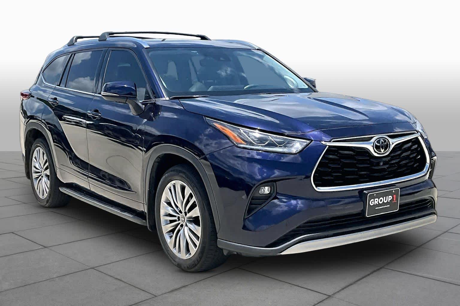 2021 Toyota Highlander Platinum Blueprint at HGreg Houston