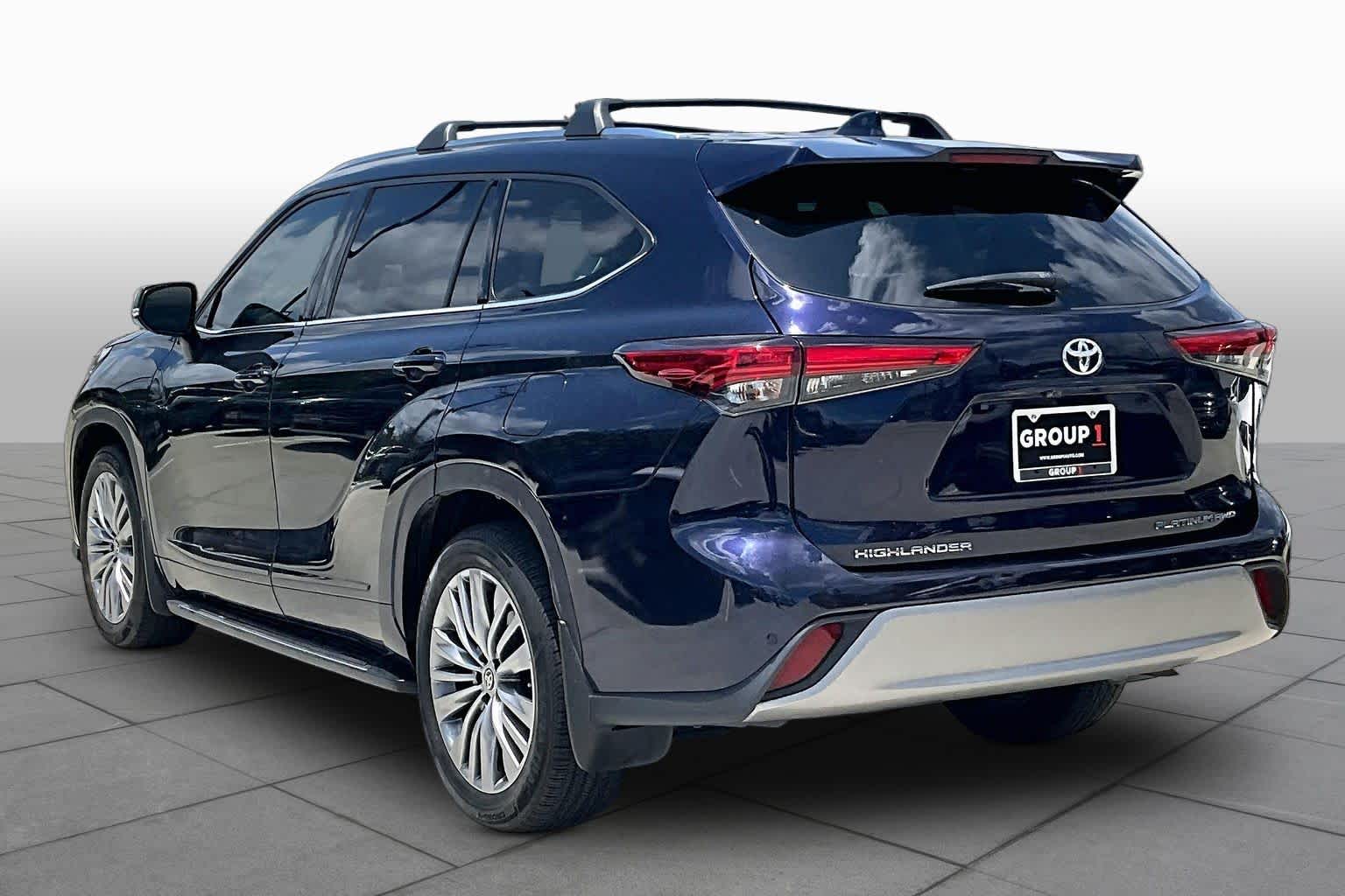 2021 Toyota Highlander Platinum Blueprint at HGreg Houston