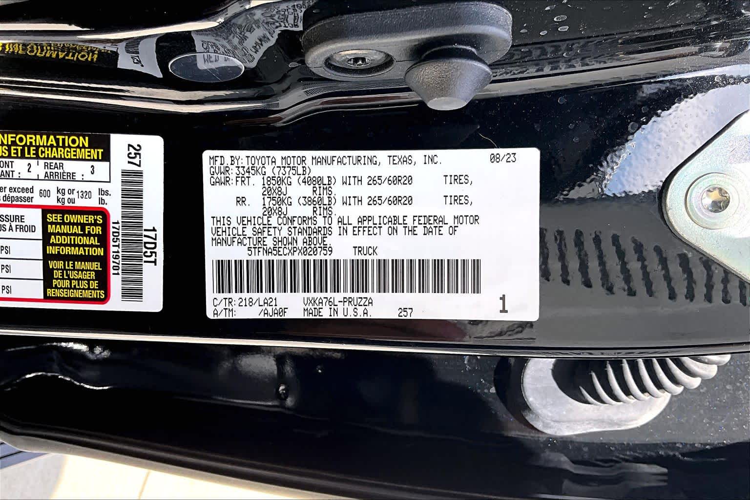 2023 Toyota Tundra photo 32 of 32