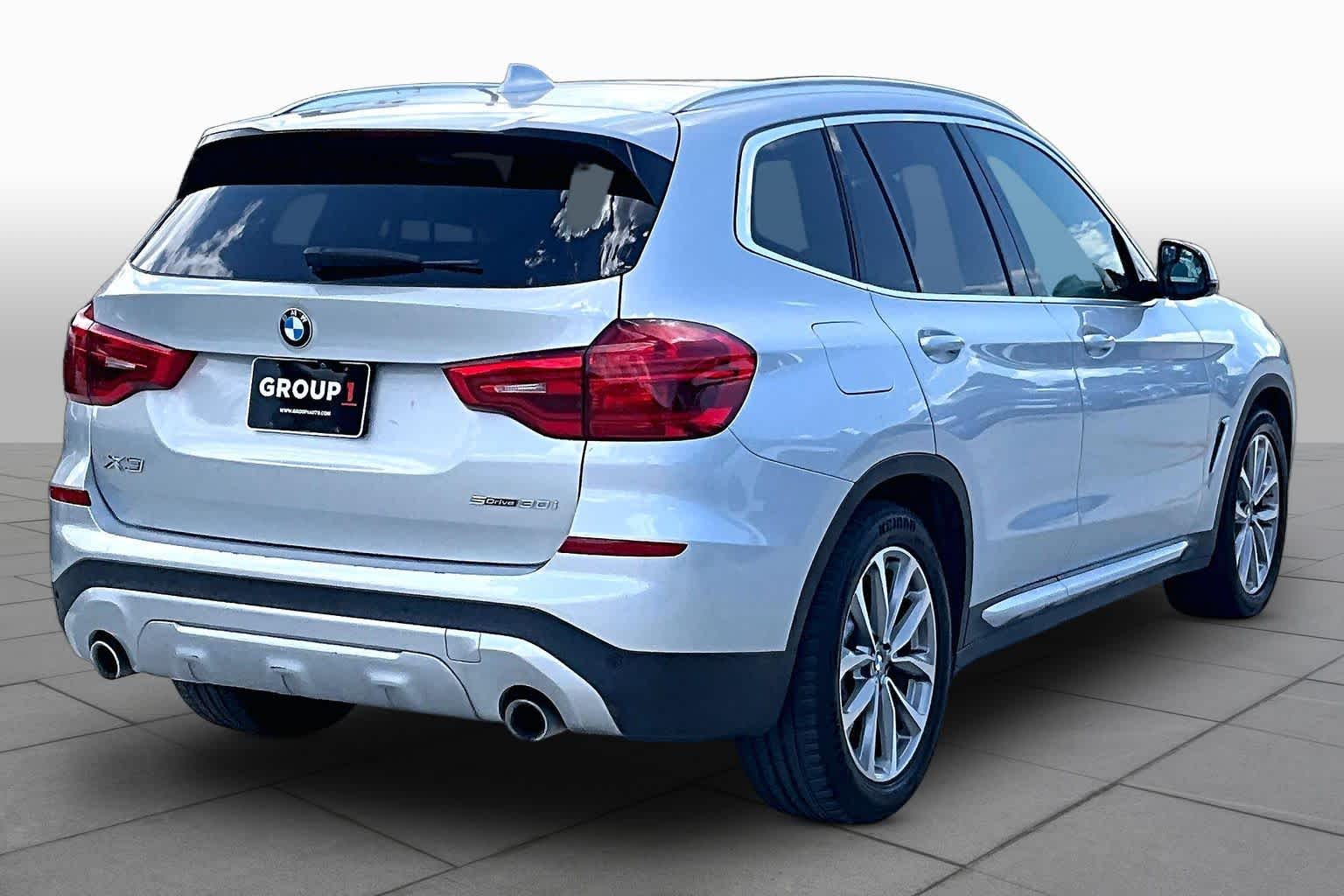 2019 BMW X3 sDrive30i sDrive30i Glacier Silver Metallic at Lexus Southwest Houston